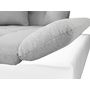 Voir la diapositive 4 : BEST MOBILIER Livio - canapé d'angle - convertible avec coffre - 4 places - style contemporain - droit