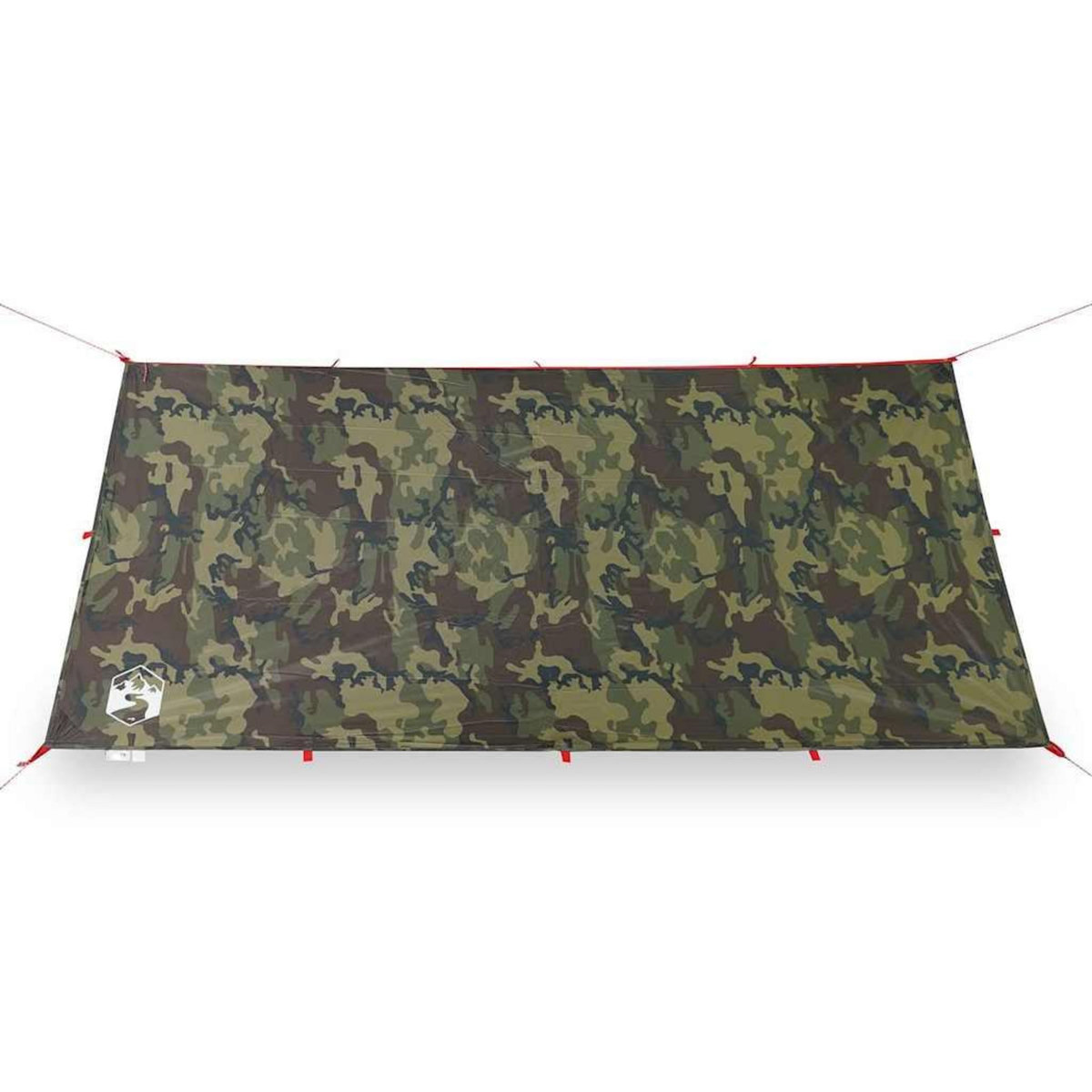 VIDAXL Bache de camping camouflage 366x306 cm impermeable
