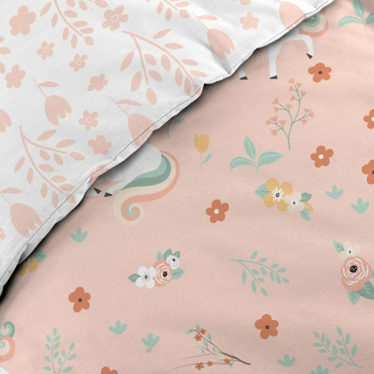 Douceur d'Intérieur Housse de couette enfant 140x200 Majestic + 1 taie microfibre