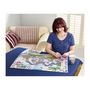 Voir la diapositive 3 : RAVENSBURGER Plateau de puzzle en carton pliable, Pinces de fixation, Pour puzzle jusqu'au 1000 pieces, 17971, Ravensburger