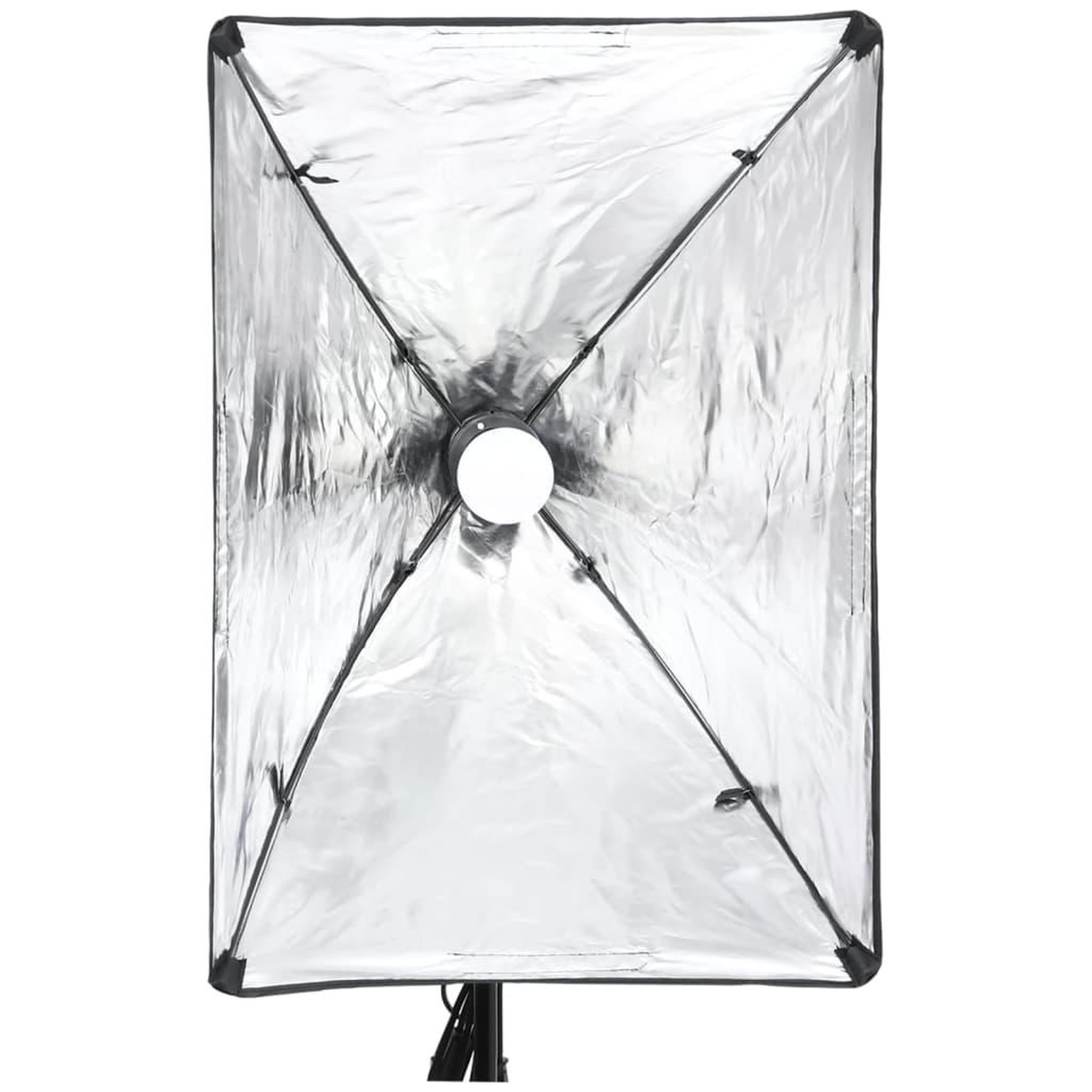 Voir la diapositive 5 : VIDAXL Kit de studio photo boîte a lumiere toile de fond et reflecteur