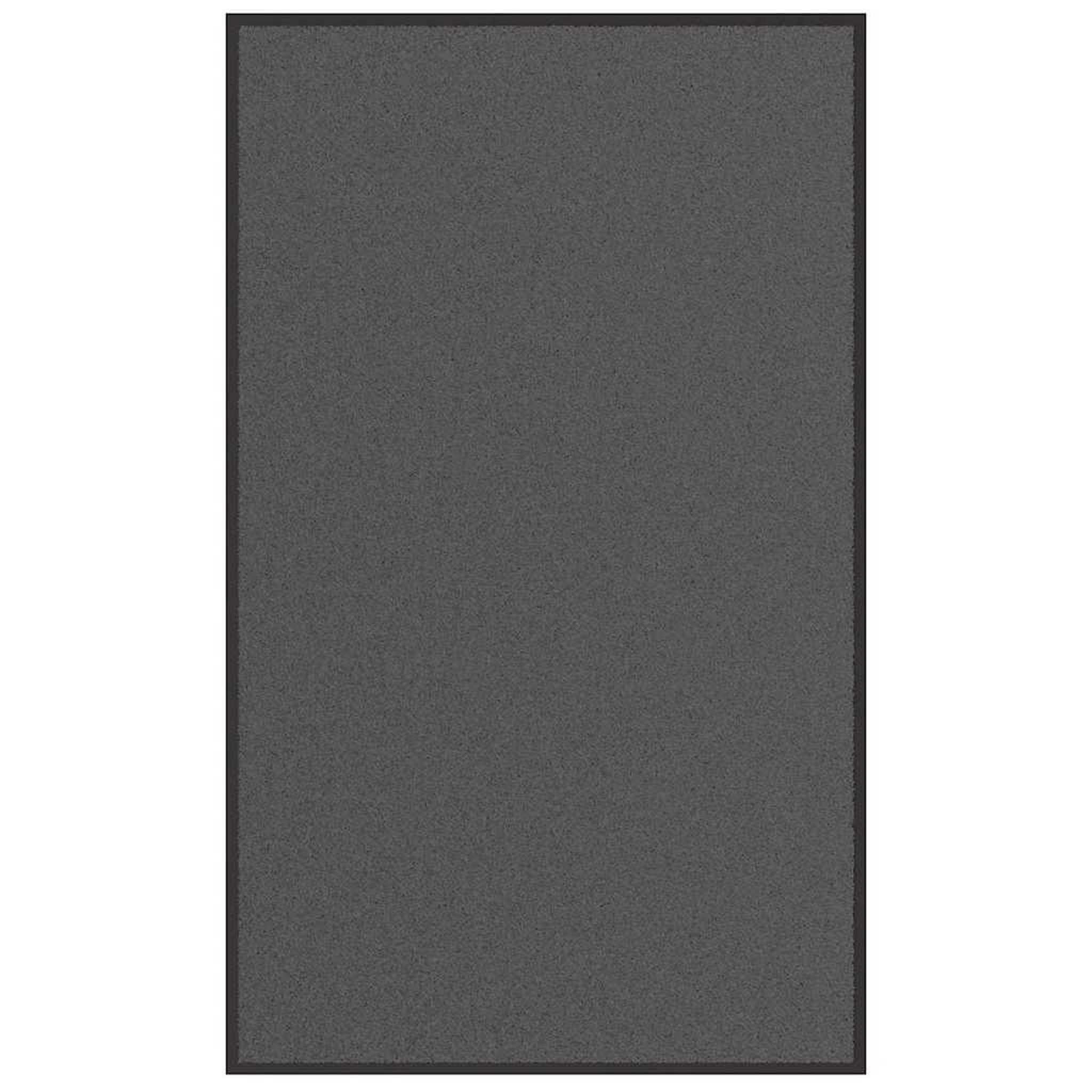 VIDAXL Paillasson anthracite 90x150 cm