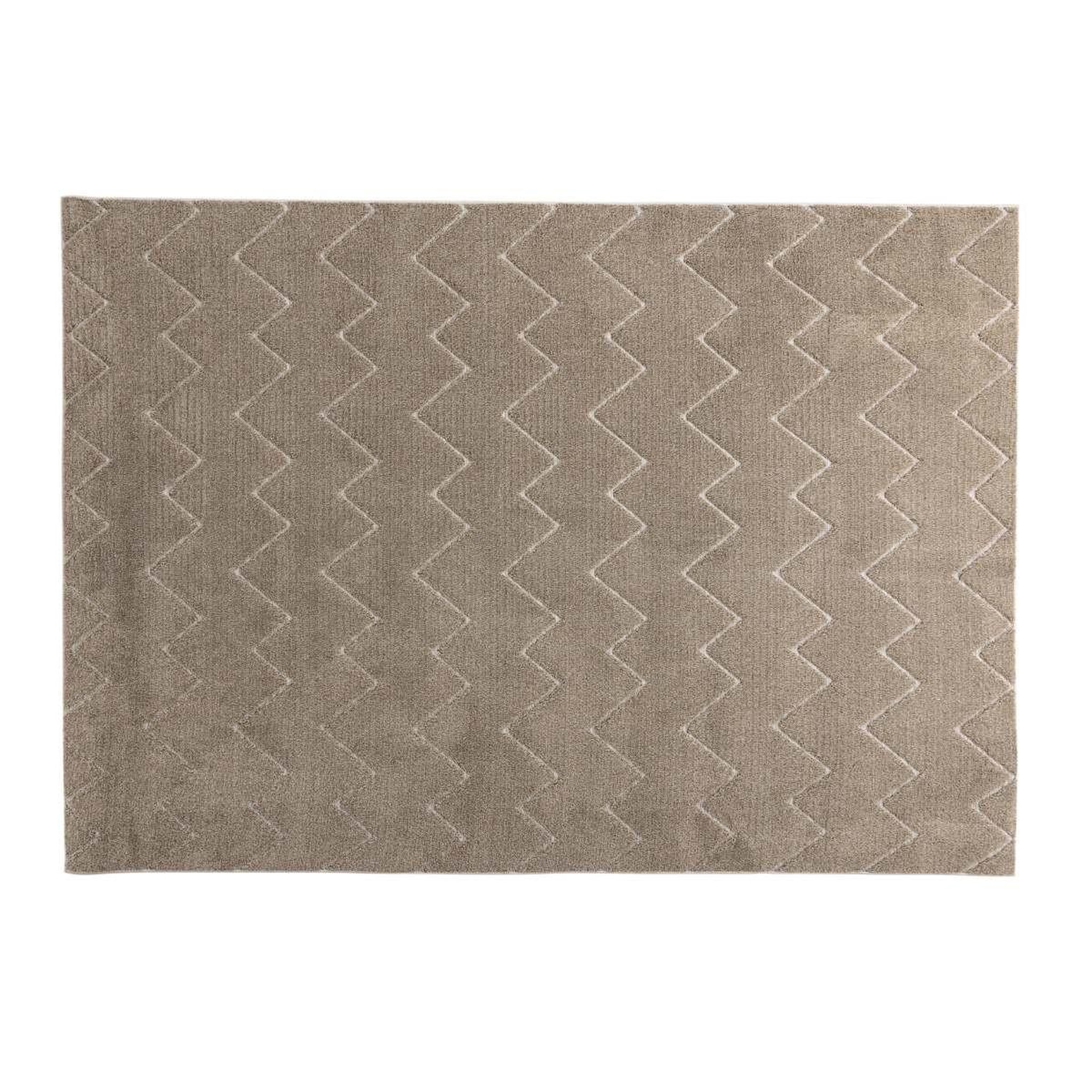 Paris Prix Tapis déco  fia  160x230cm marron
