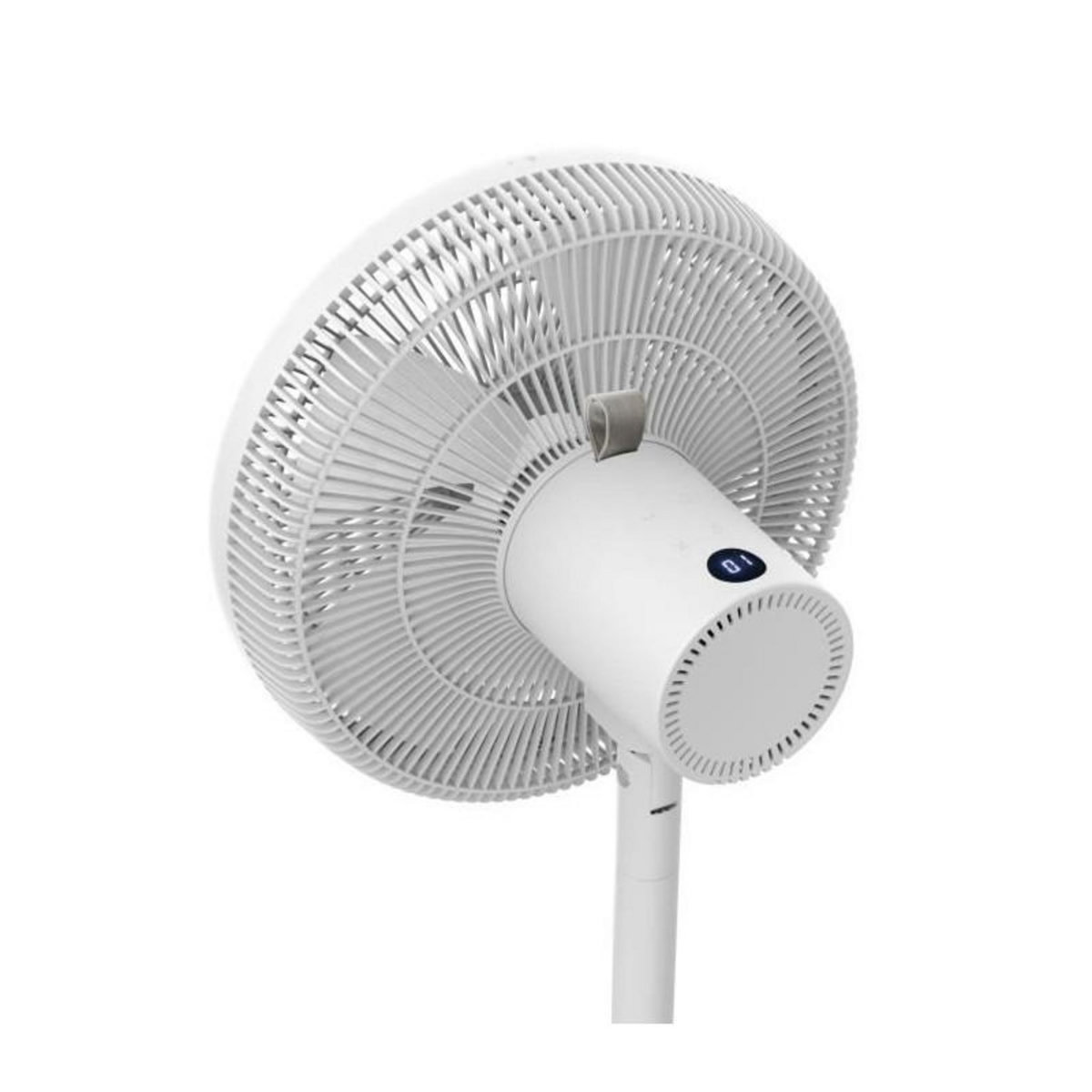 OCEANIC OCEANIC Ventilateur de pied - 50 W - Ø 40 cm - 3 vitesses - Oscillant - Inclinable - Blanc