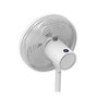 Voir la diapositive 3 : OCEANIC OCEANIC Ventilateur de pied - 50 W - Ø 40 cm - 3 vitesses - Oscillant - Inclinable - Blanc