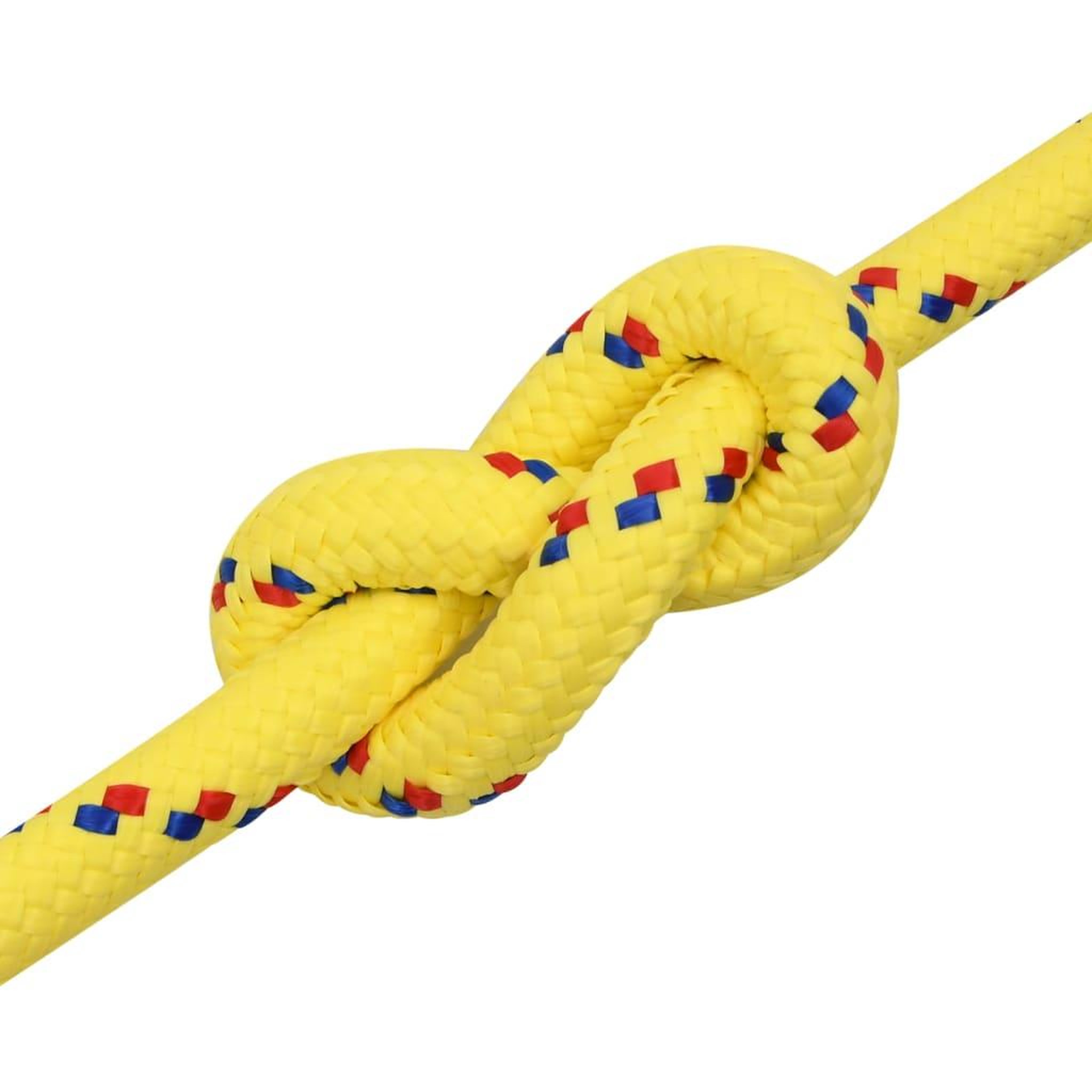 Voir la diapositive 5 : VIDAXL Corde de bateau Jaune 20 mm 25 m Polypropylene