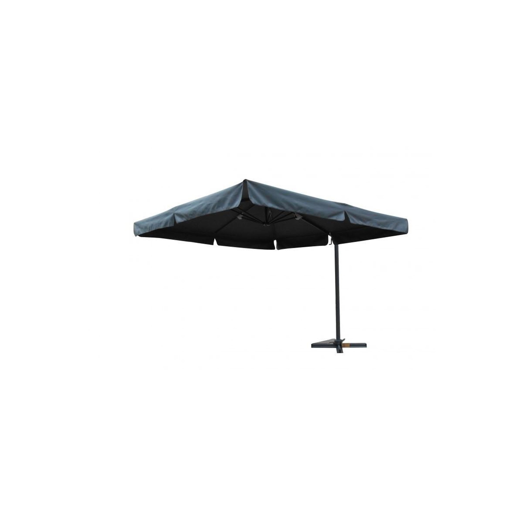 Voir la diapositive 2 : Paris Prix Parasol à volets avec  housse  300cm gris