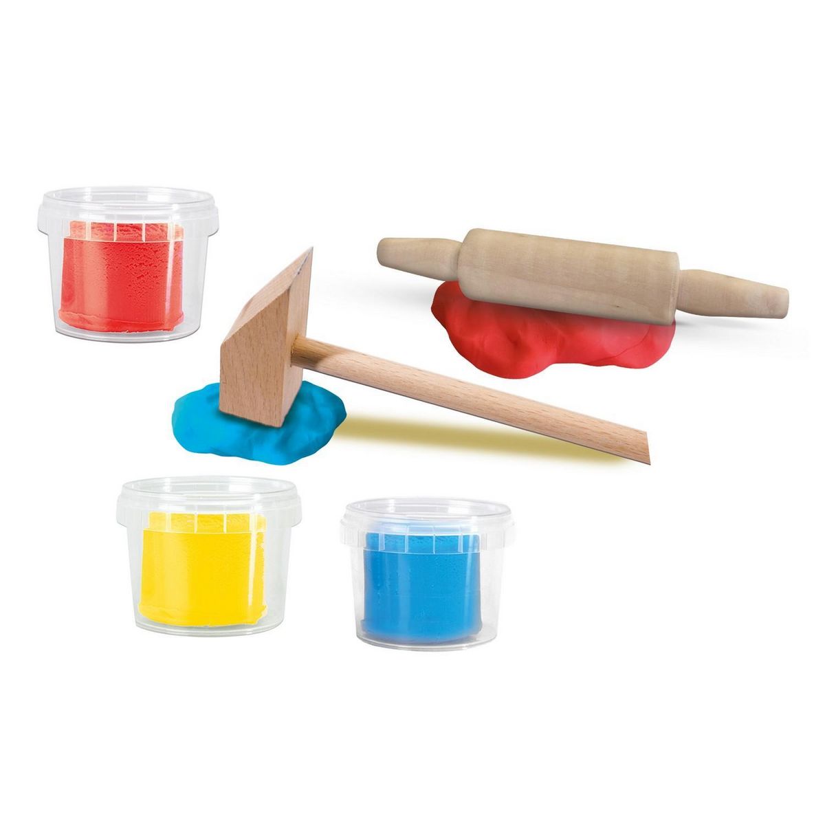 SES Creative My first : Pâte à modeler avec outils