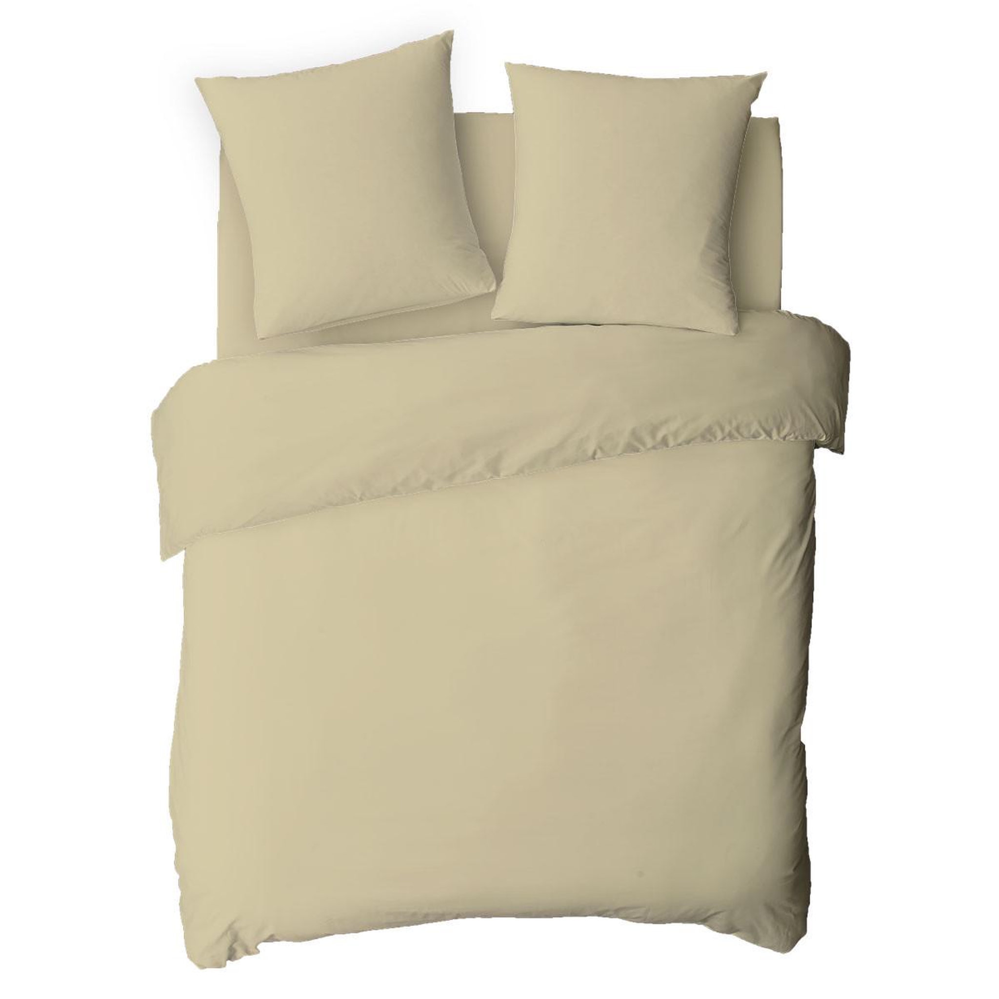 Voir la diapositive 3 : FUTURE HOME Drap housse uni en coton 57 fils