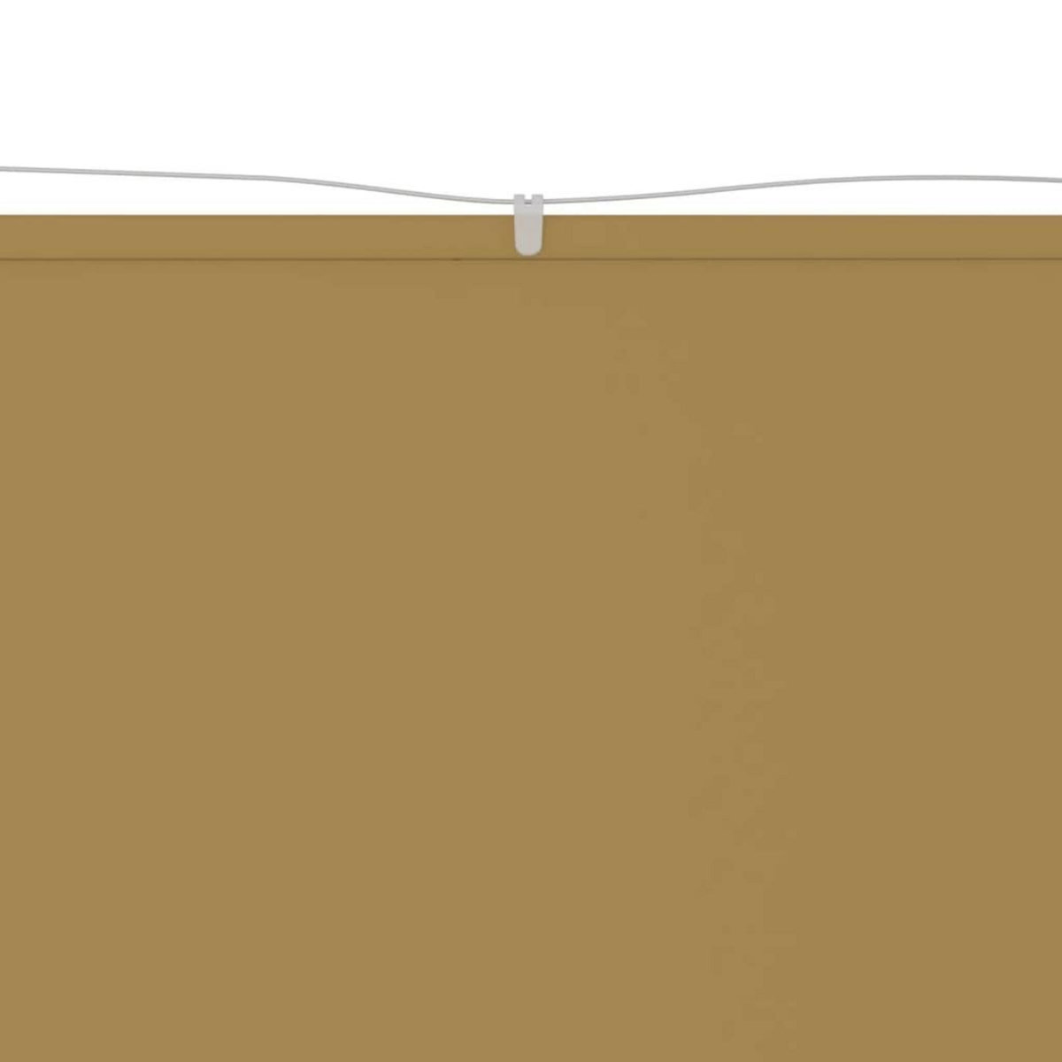 VIDAXL Auvent vertical Beige 60x800 cm Tissu oxford
