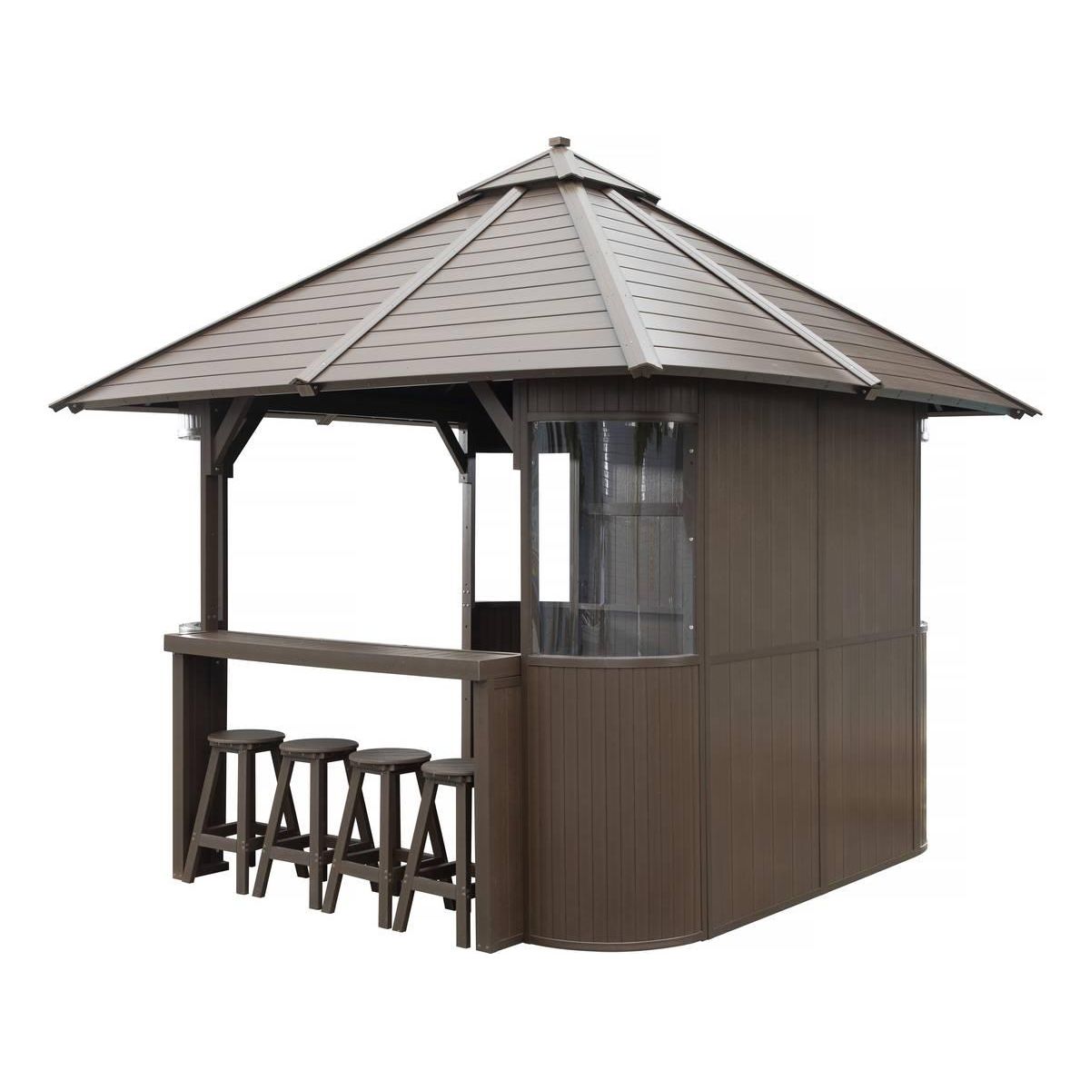 Habitat et Jardin Abri de spa  Bali  - 330 x 330 x 323 cm