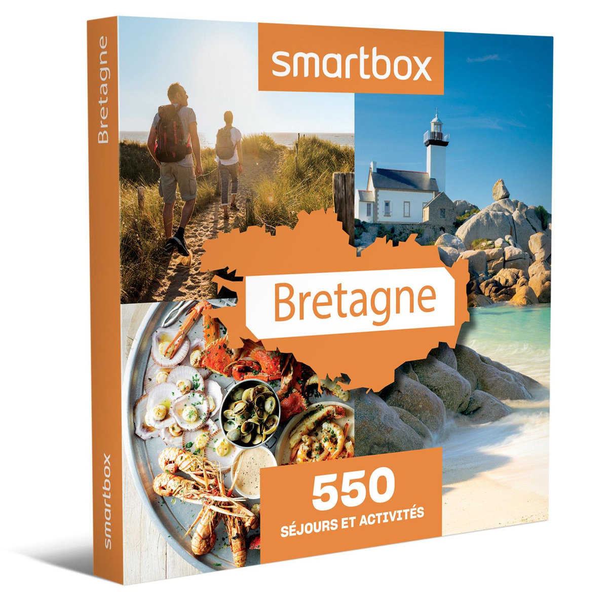 Smartbox Autour de chez vous - Région Bretagne - Coffret Cadeau Multi-thèmes