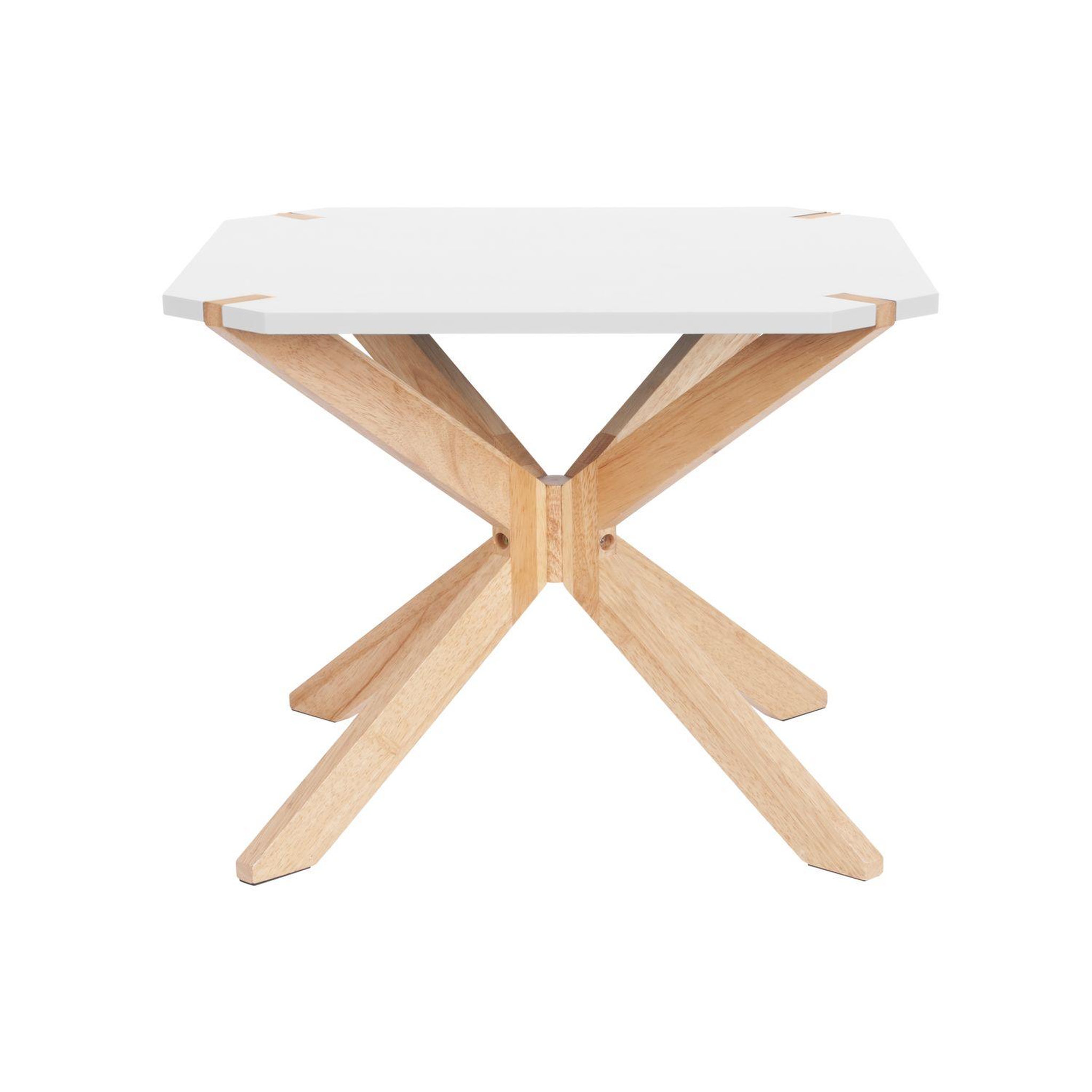 Leitmotiv Table basse scandinave miste - l. 60 x h. 40 cm. Coloris disponibles : Noir