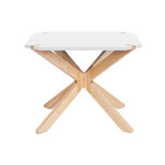 Leitmotiv Table basse scandinave Miste - L. 60 x H. 40 cm. Coloris disponibles : Noir