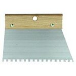 OUTIFRANCE Spatule à colle 12 cm denture carrée