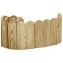 Voir la diapositive 3 : VIDAXL Rouleaux de bordure 3 pcs 120 cm bois de pin impregne