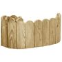 Voir la diapositive 3 : VIDAXL Rouleaux de bordure 3 pcs 120 cm bois de pin impregne