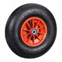 Voir la diapositive 1 : LINXOR Roue gonflable pour brouette - 30 x 8.5 cm - Axe 20 mm