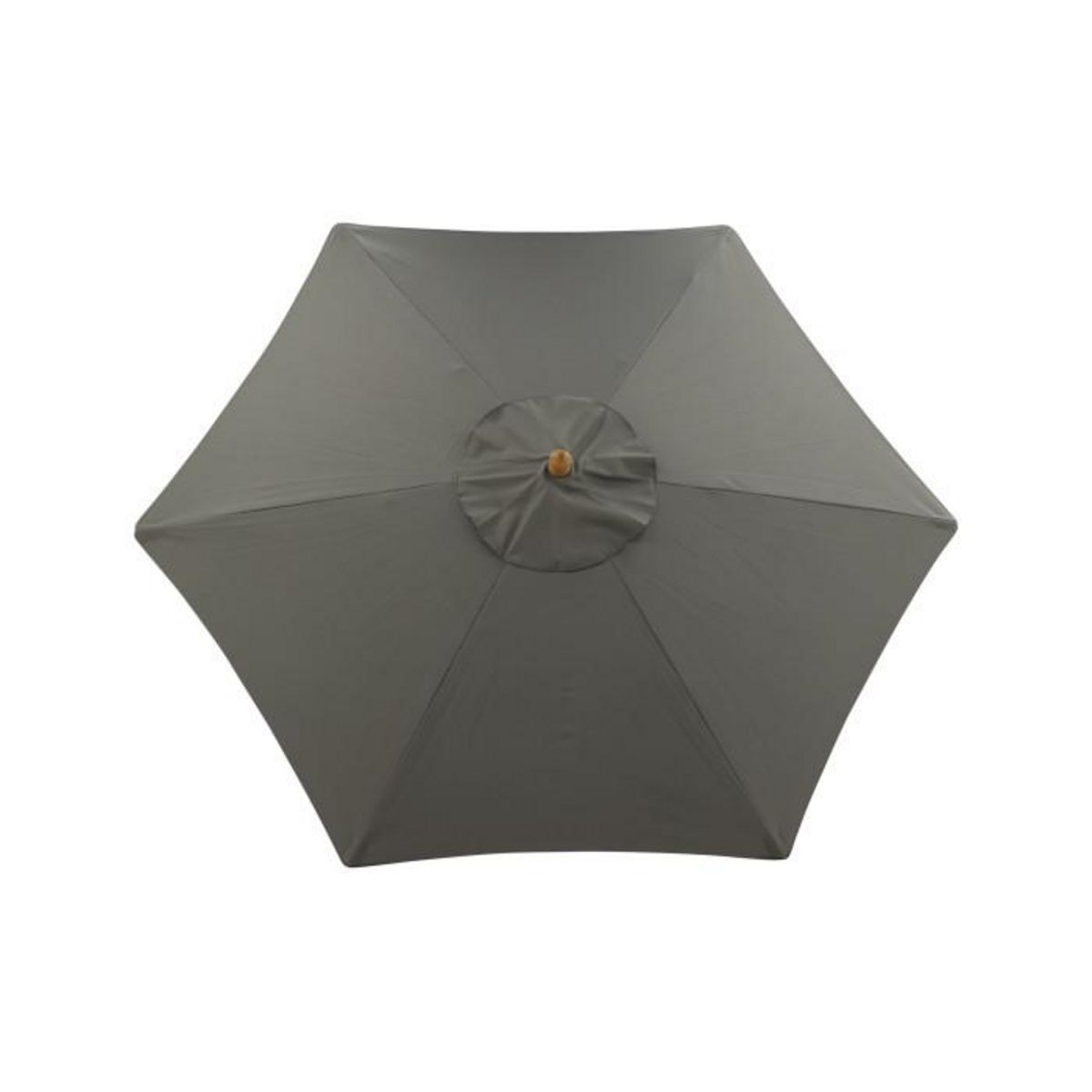 Paris Prix Parasol en Bois  Corypho  250cm Gris