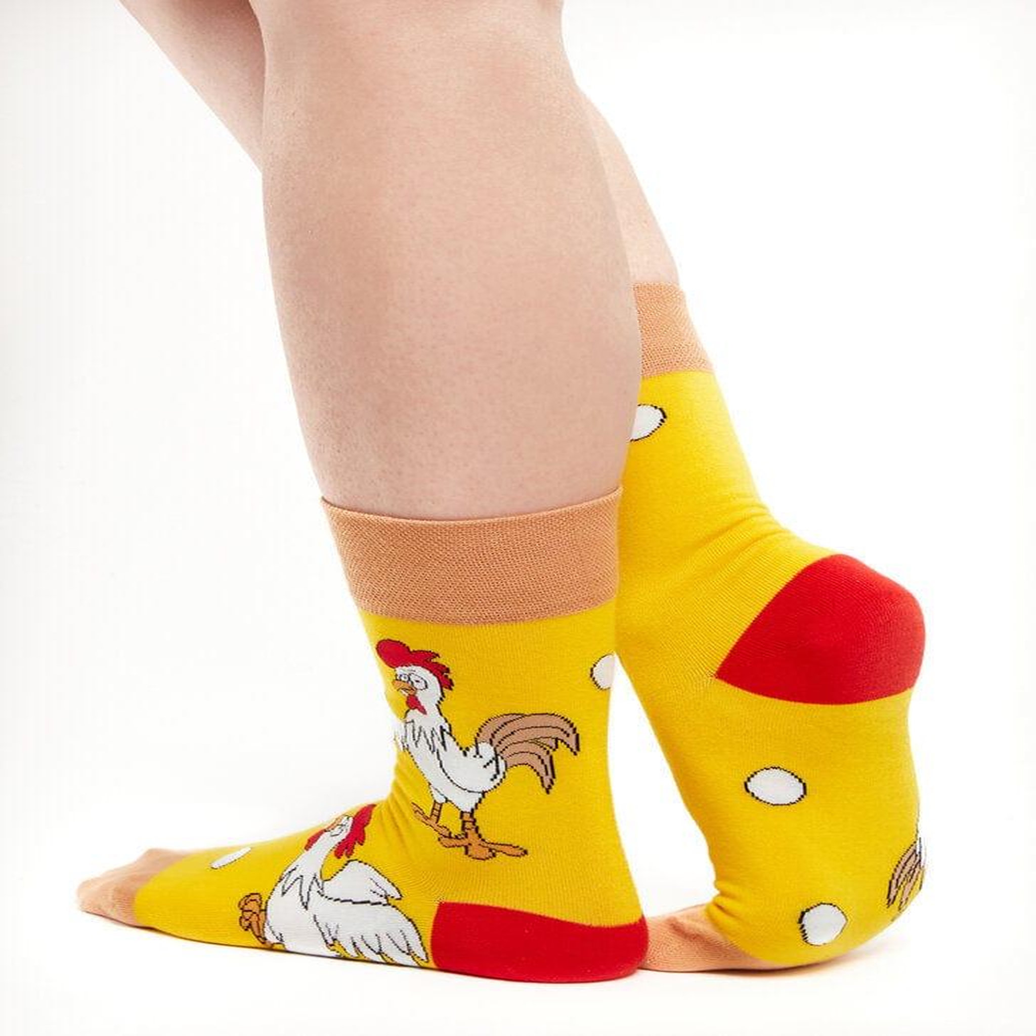 Voir la diapositive 3 : DEDOLES Chaussettes la poule ou l'œuf