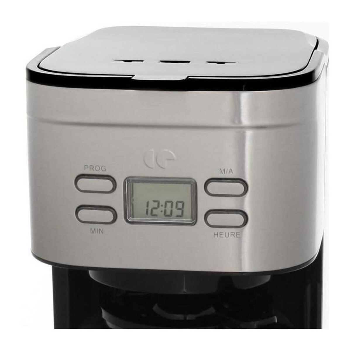 CONTINENTAL EDISON CONTINENTAL EDISON Cafetiere filtre programmable - CECF12TIX - 1,25 L - Inox