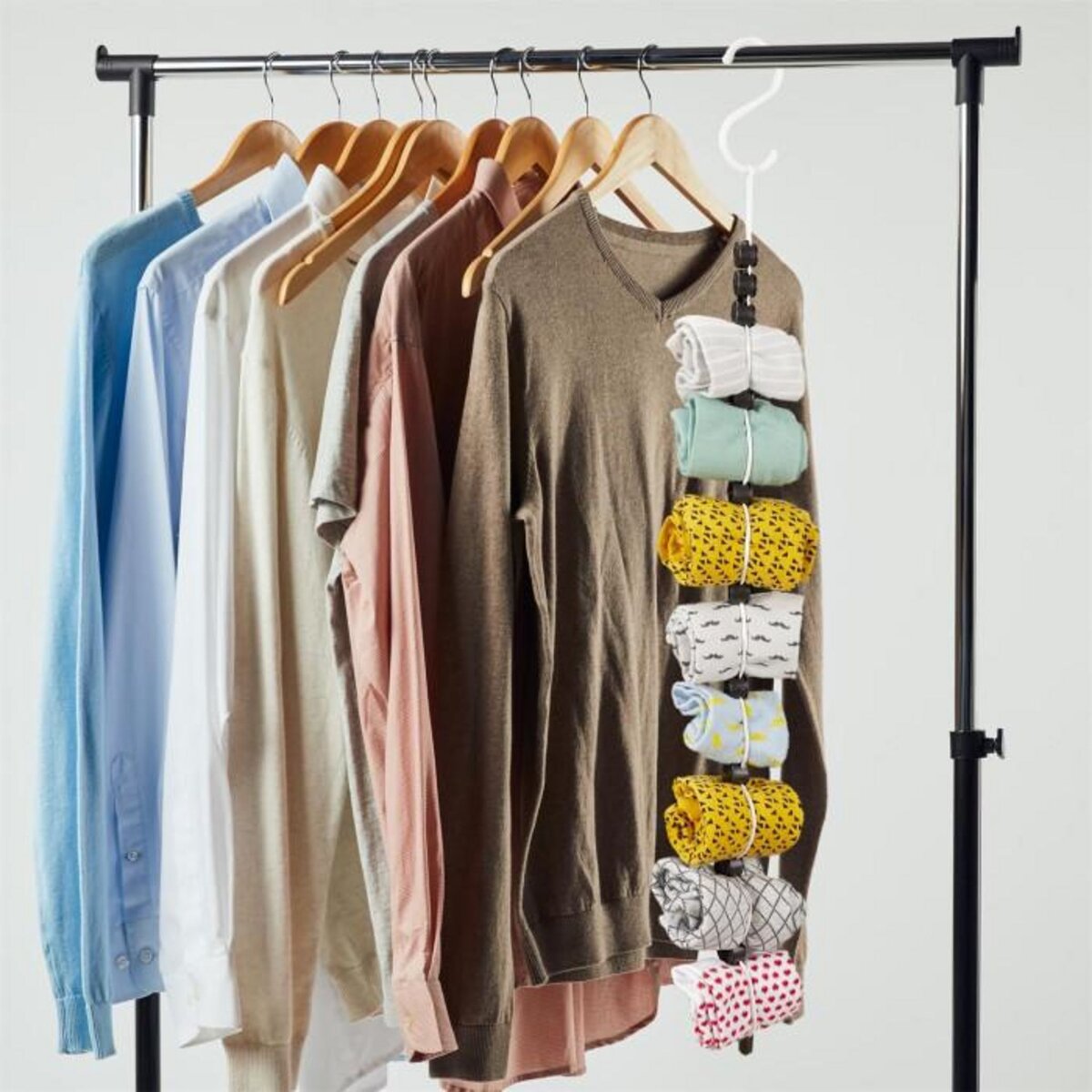 Paris Prix Organisateur de Chaussettes  10 Paires  70cm Blanc