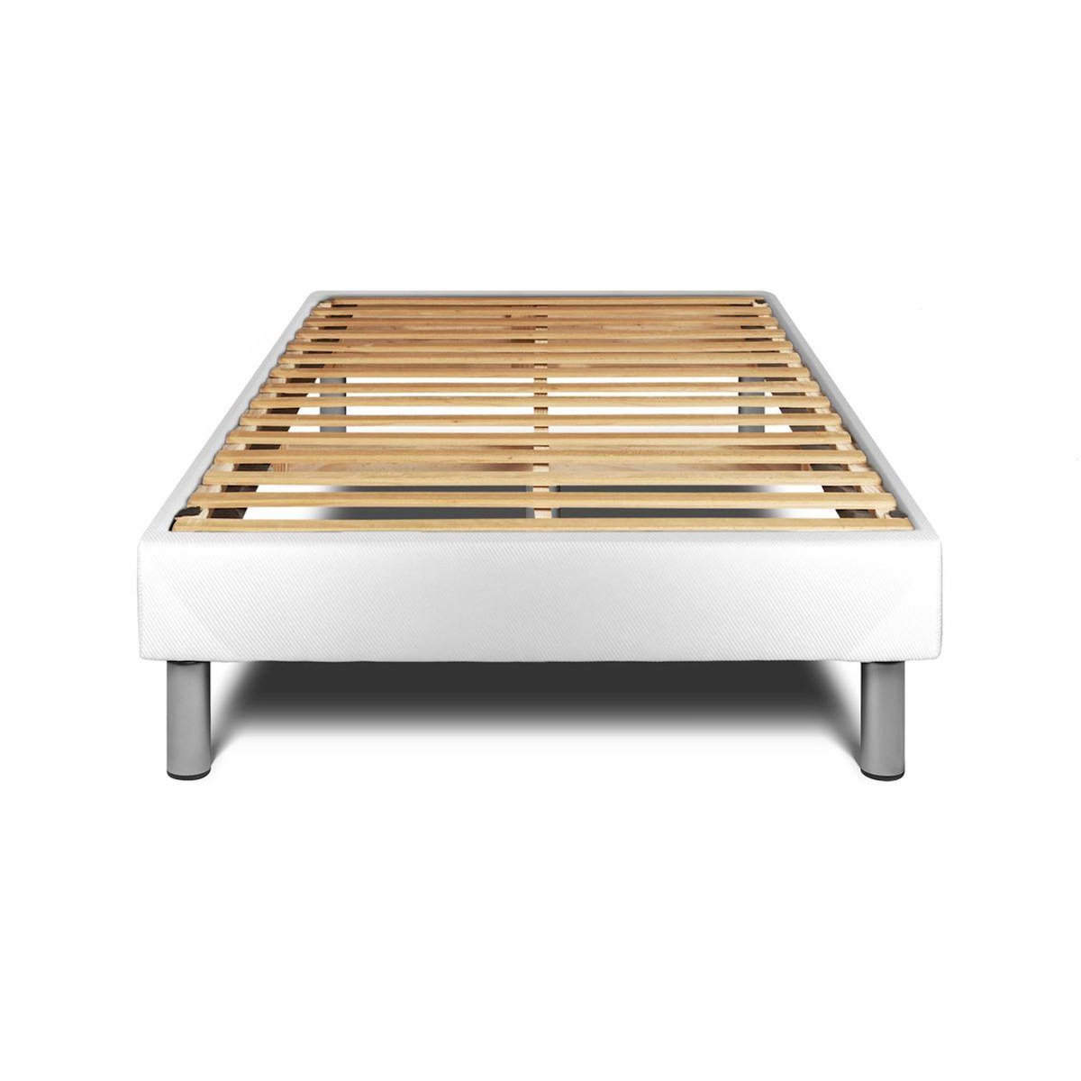 VITALIT Ensemble VITALPOWER 90 x 190 cm sommier Kit blanc