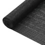 Voir la diapositive 1 : VIDAXL Filet brise-vue Noir 2x25 m PEHD 75 g/m^2