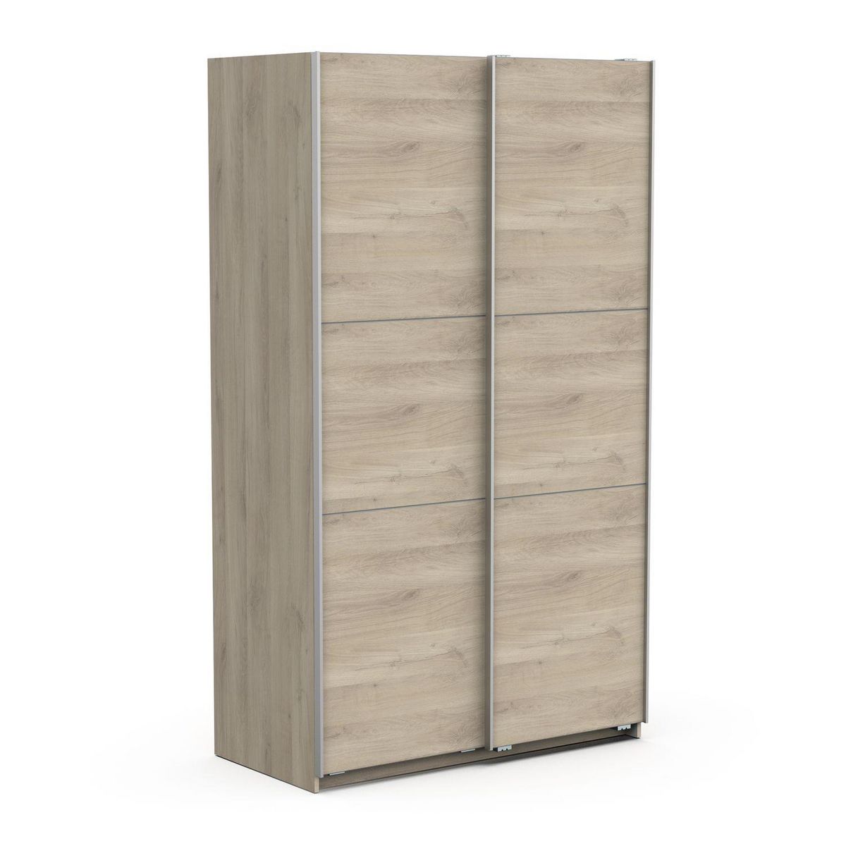 Armoire 2 portes coulissantes L120 cm THIBAULT