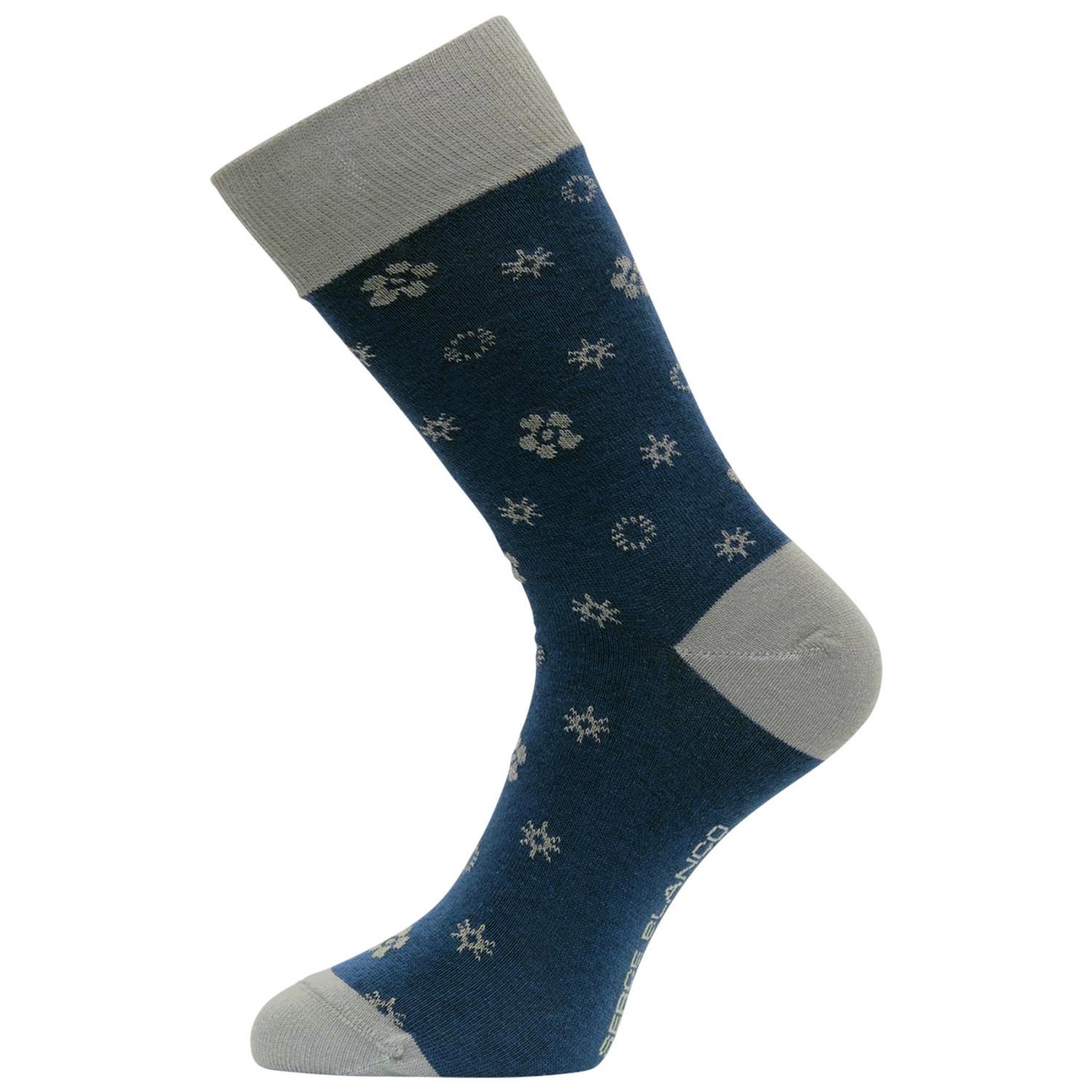 Voir la diapositive 3 : SERGE BLANCO Lot de 9 paires de chaussettes de ville fantaisies en coton peigné
