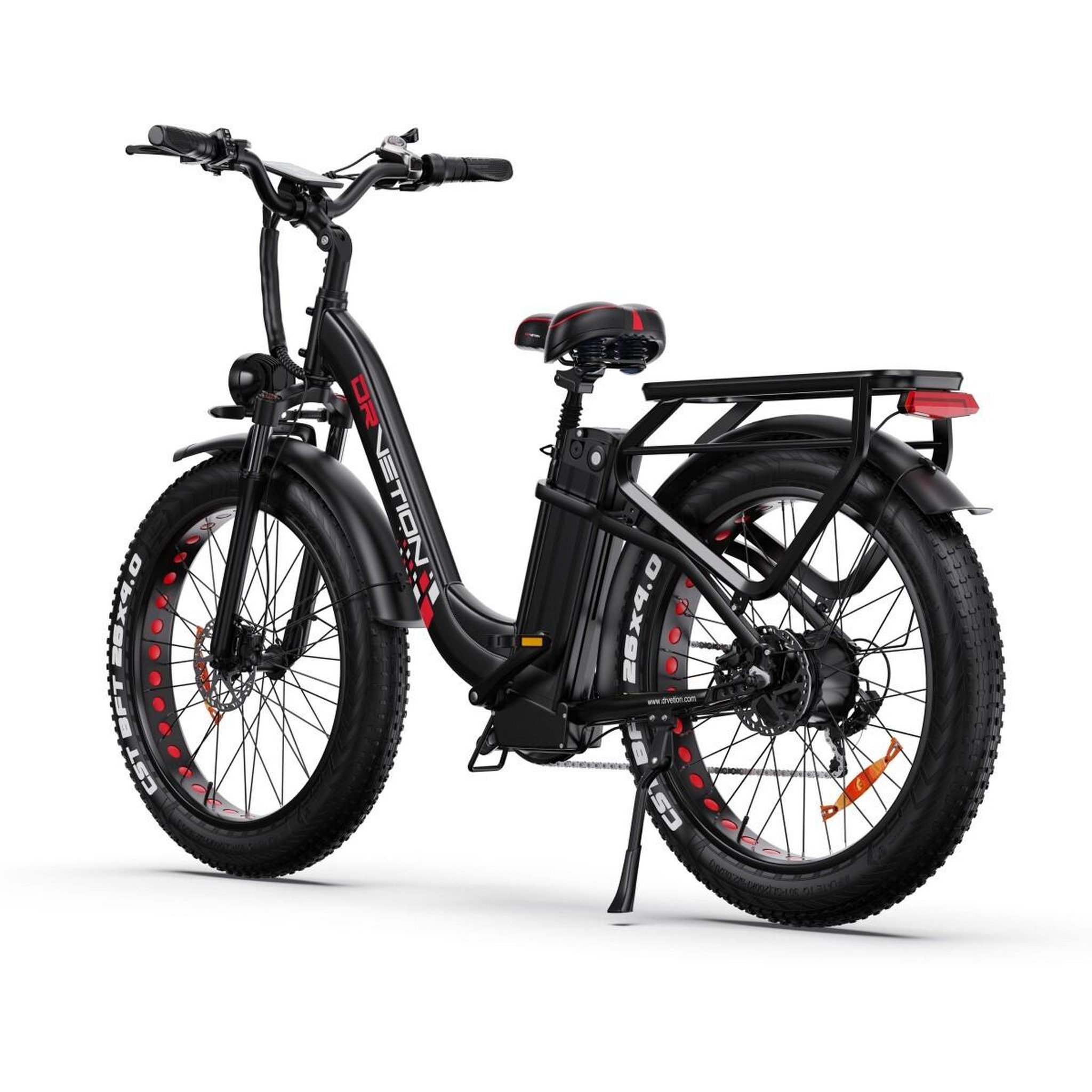 Voir la diapositive 4 : DRVETION Vélo électrique drvetion ctr26, batterie samsung, noir