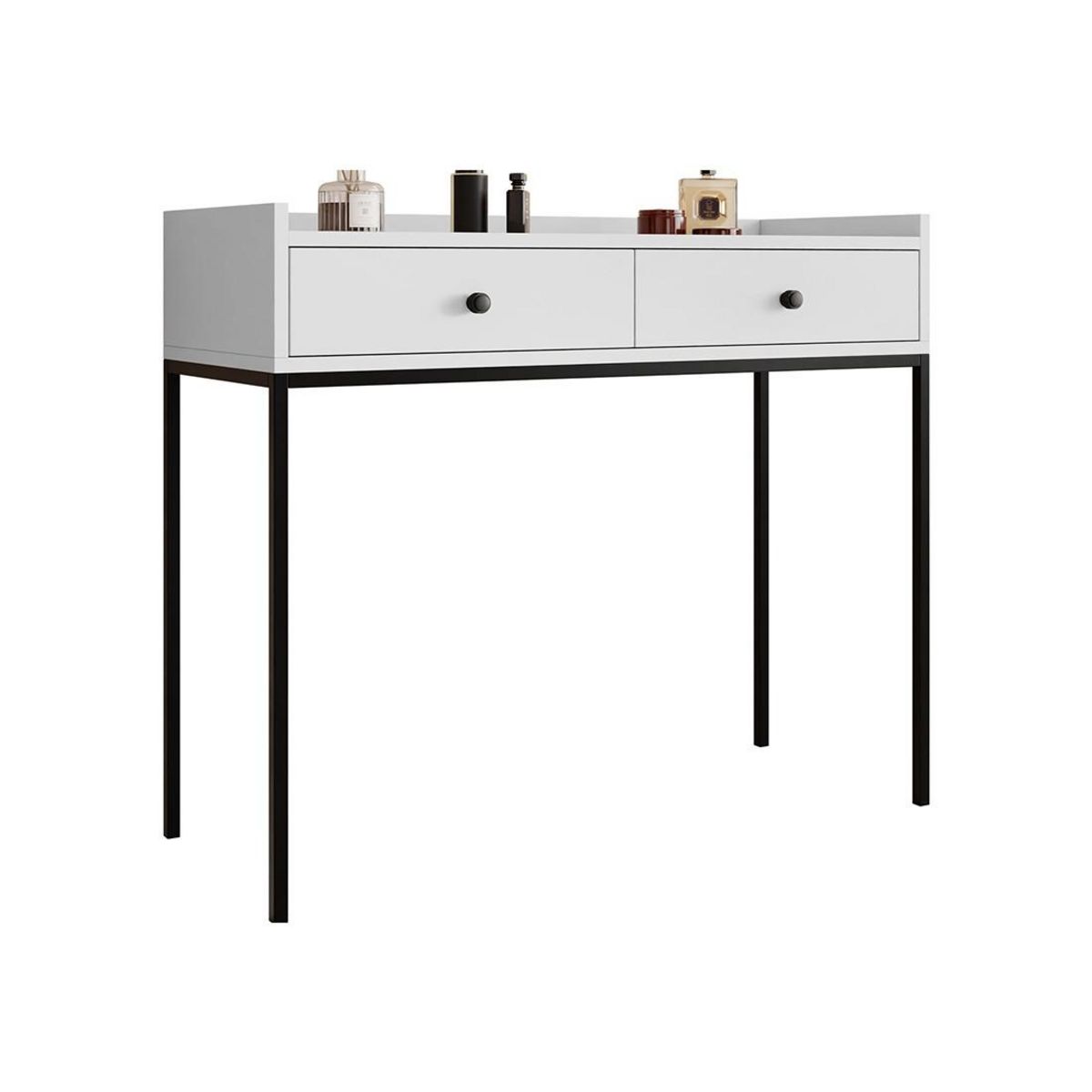 BEST MOBILIER Filipo - console - blanc - 100 cm