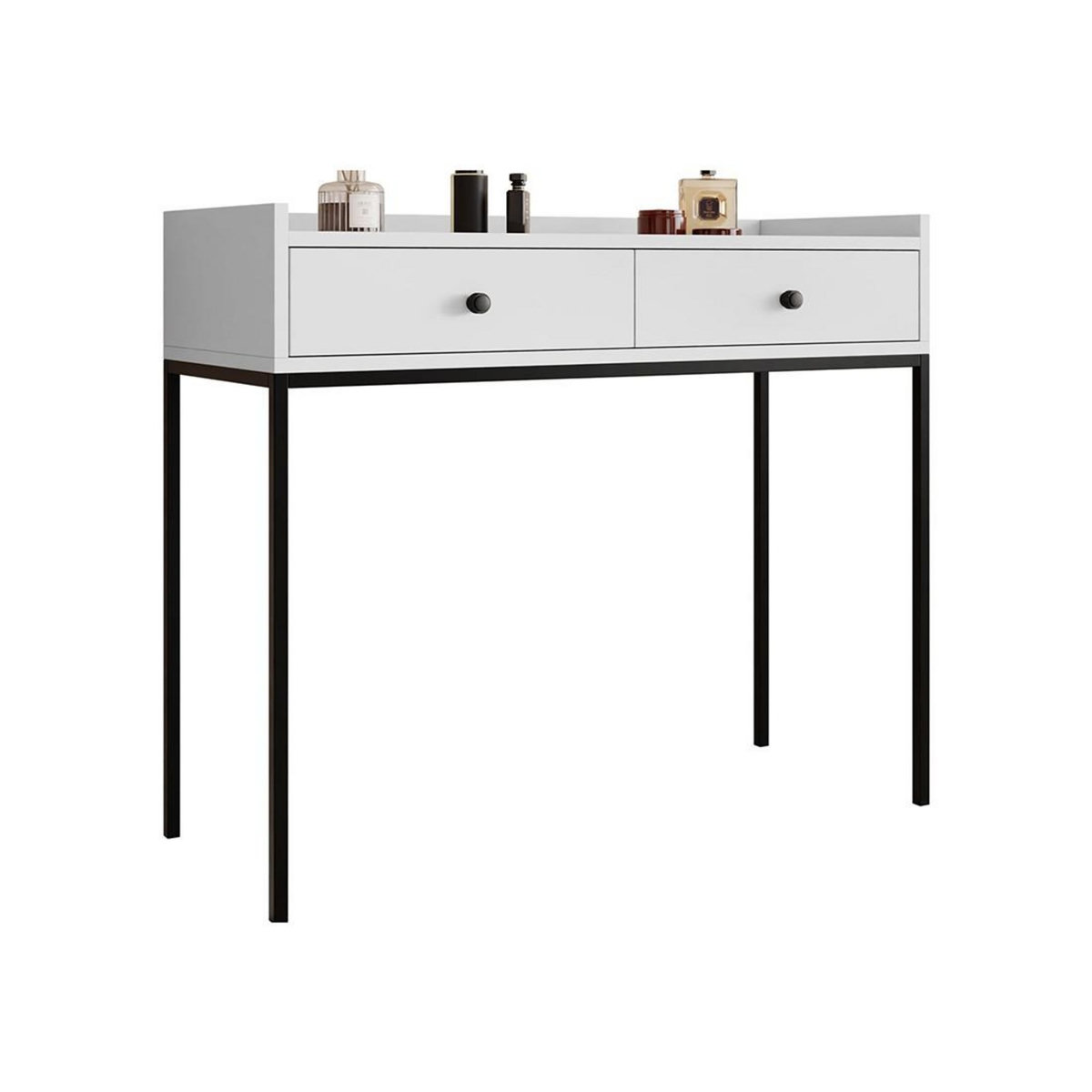 BEST MOBILIER Filipo - console - blanc - 100 cm