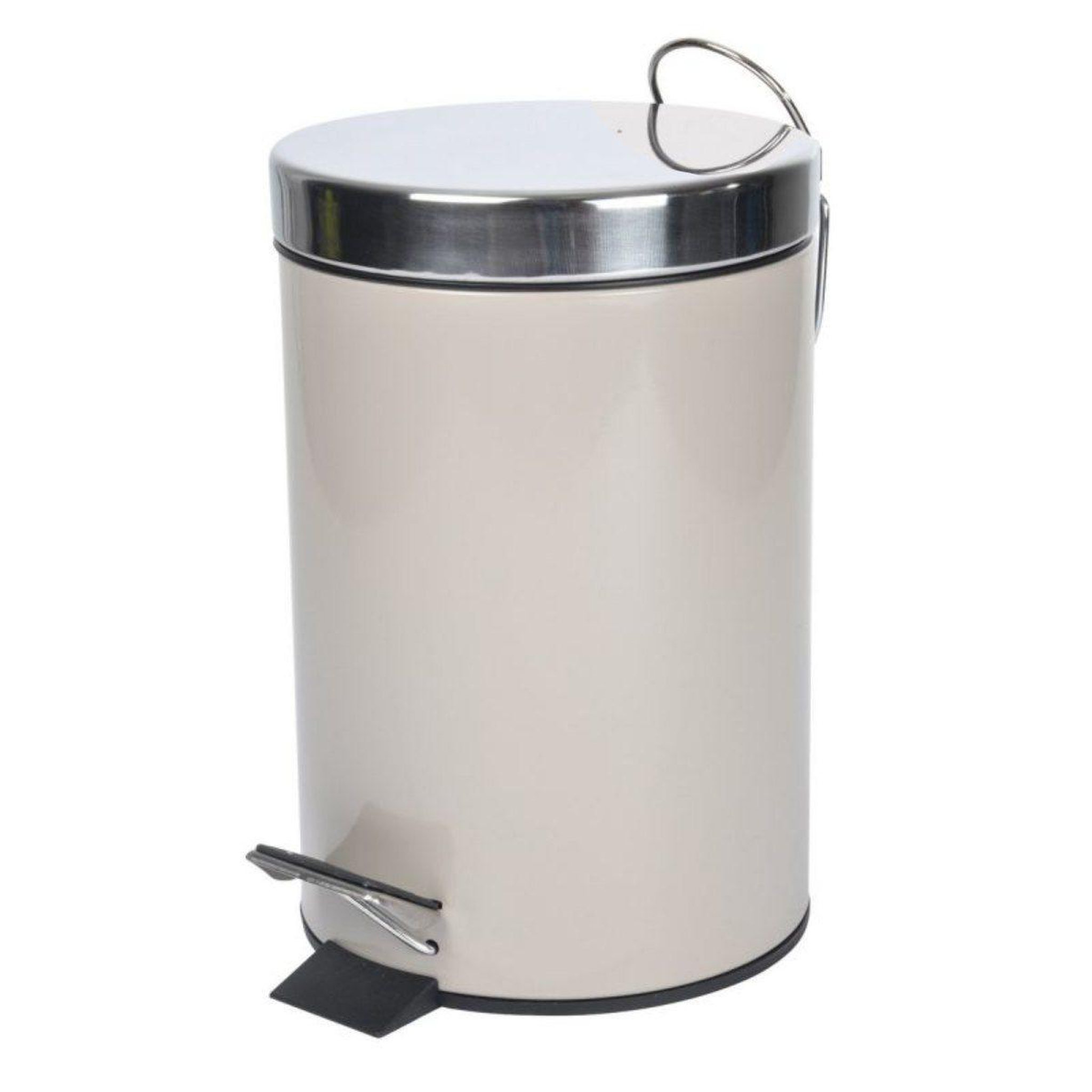 Douceur d'Intérieur Poubelle à pédale  vitamine ii  3l taupe