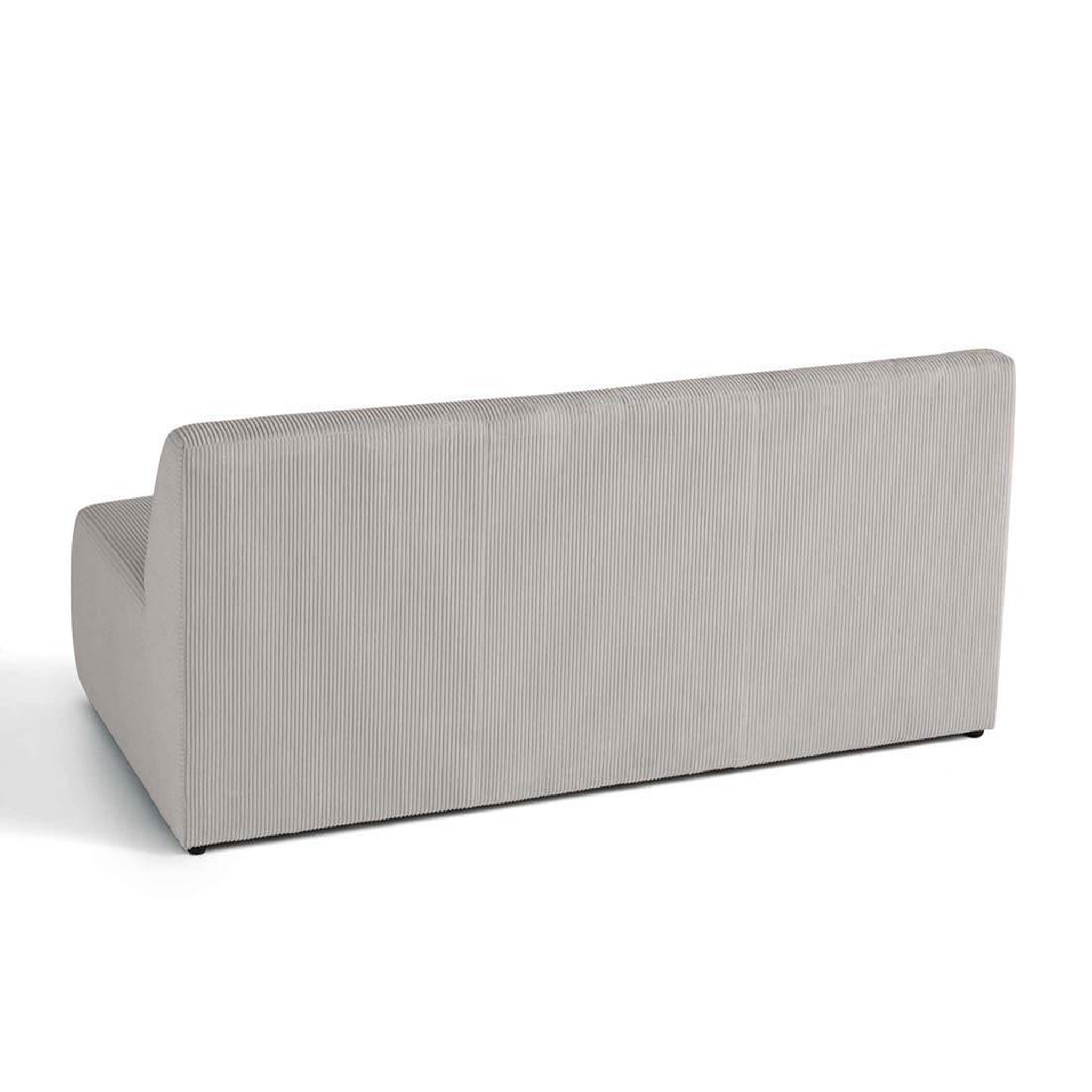 Voir la diapositive 4 : LISA DESIGN Onyx - canapé droit 3 places - en velours côtelé