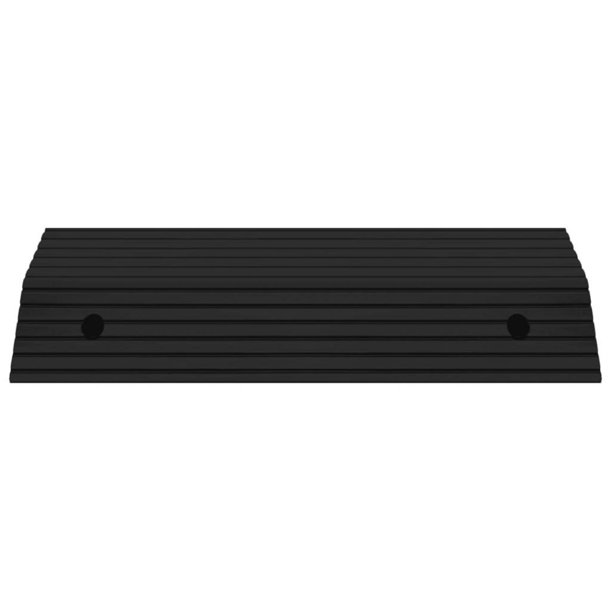 VIDAXL Rampes de seuil de pont 2 pcs 80x40x8 cm Caoutchouc