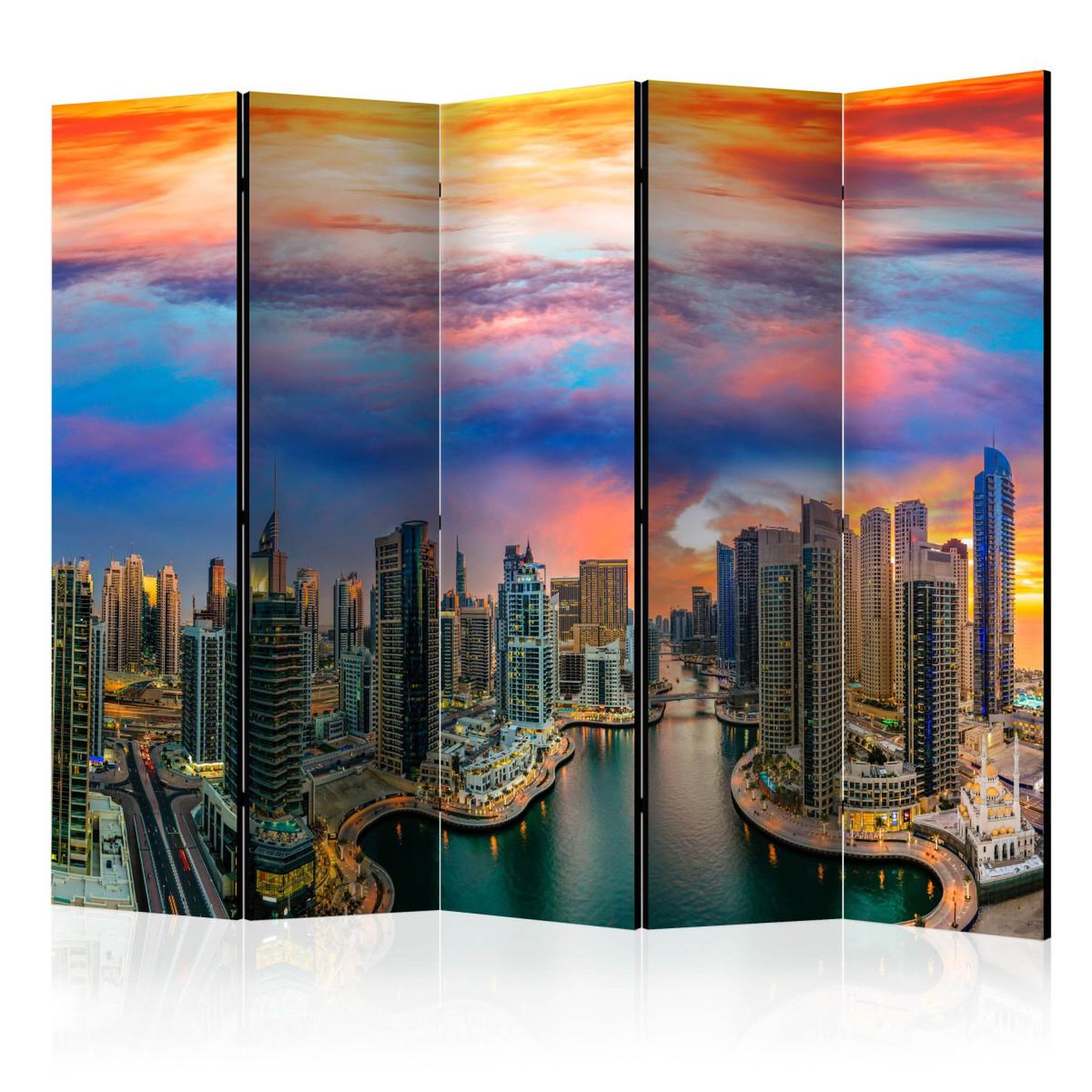 Paris Prix Paravent 5 volets  afternoon in dubai  172x225cm
