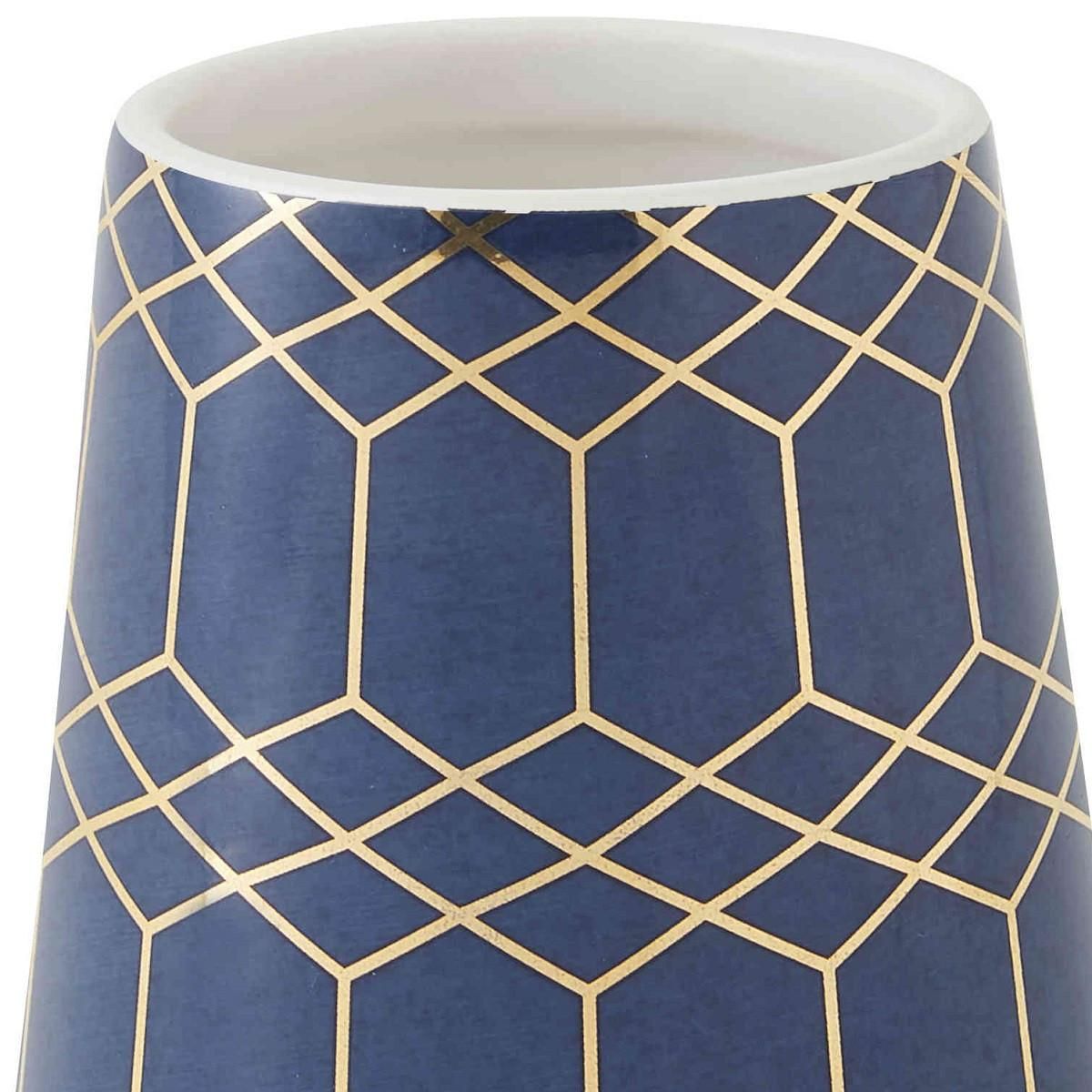 GUY LEVASSEUR Porte brosse à dents à motifs en céramique GOTAM