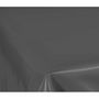 Voir la diapositive 3 : TOILINUX Nappe en toile cirée rectangulaire uni - 140 x 250 cm - Gris