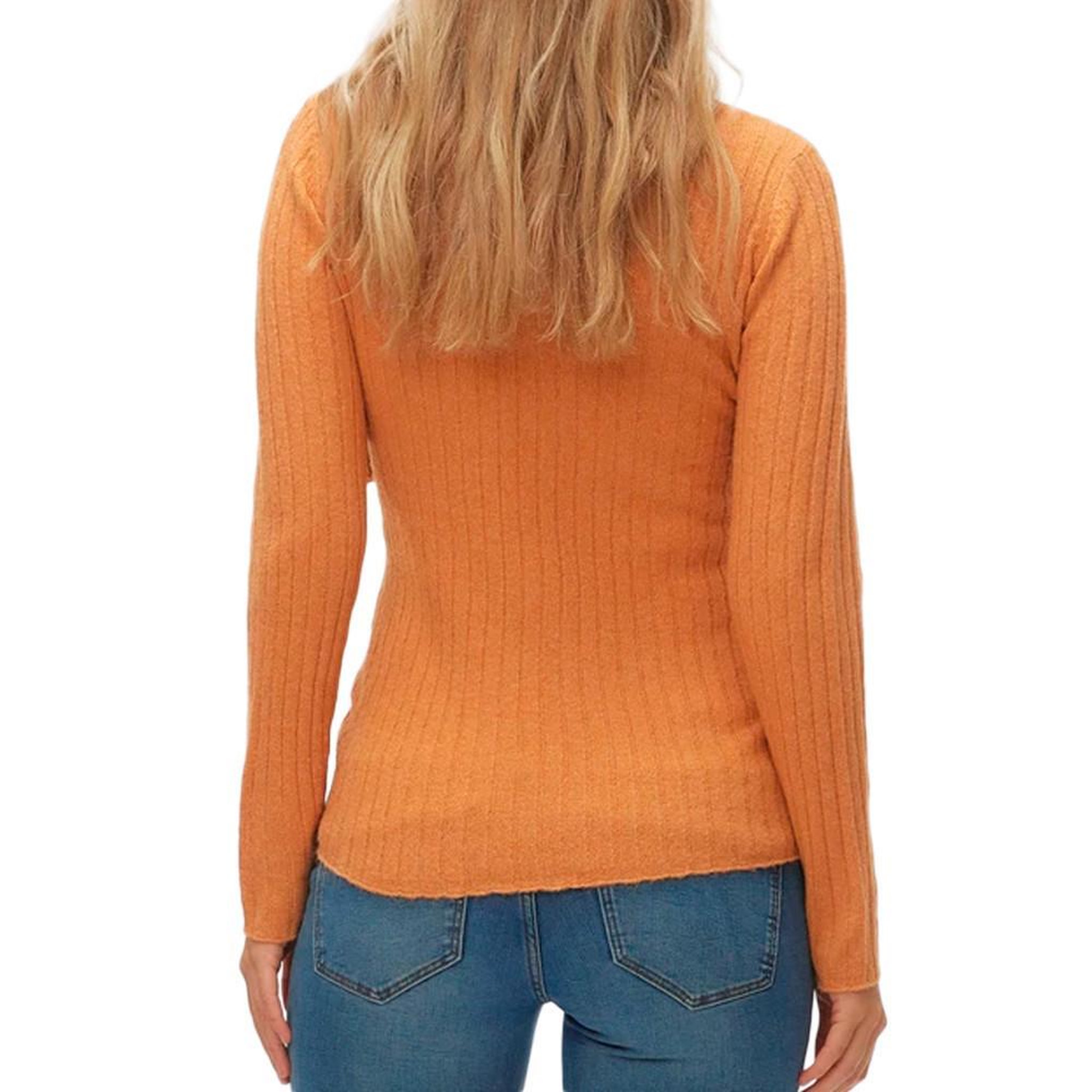 Voir la diapositive 2 : MAMALICIOUS Pull de Grossesse Orange Femme Mamalicious Suniva