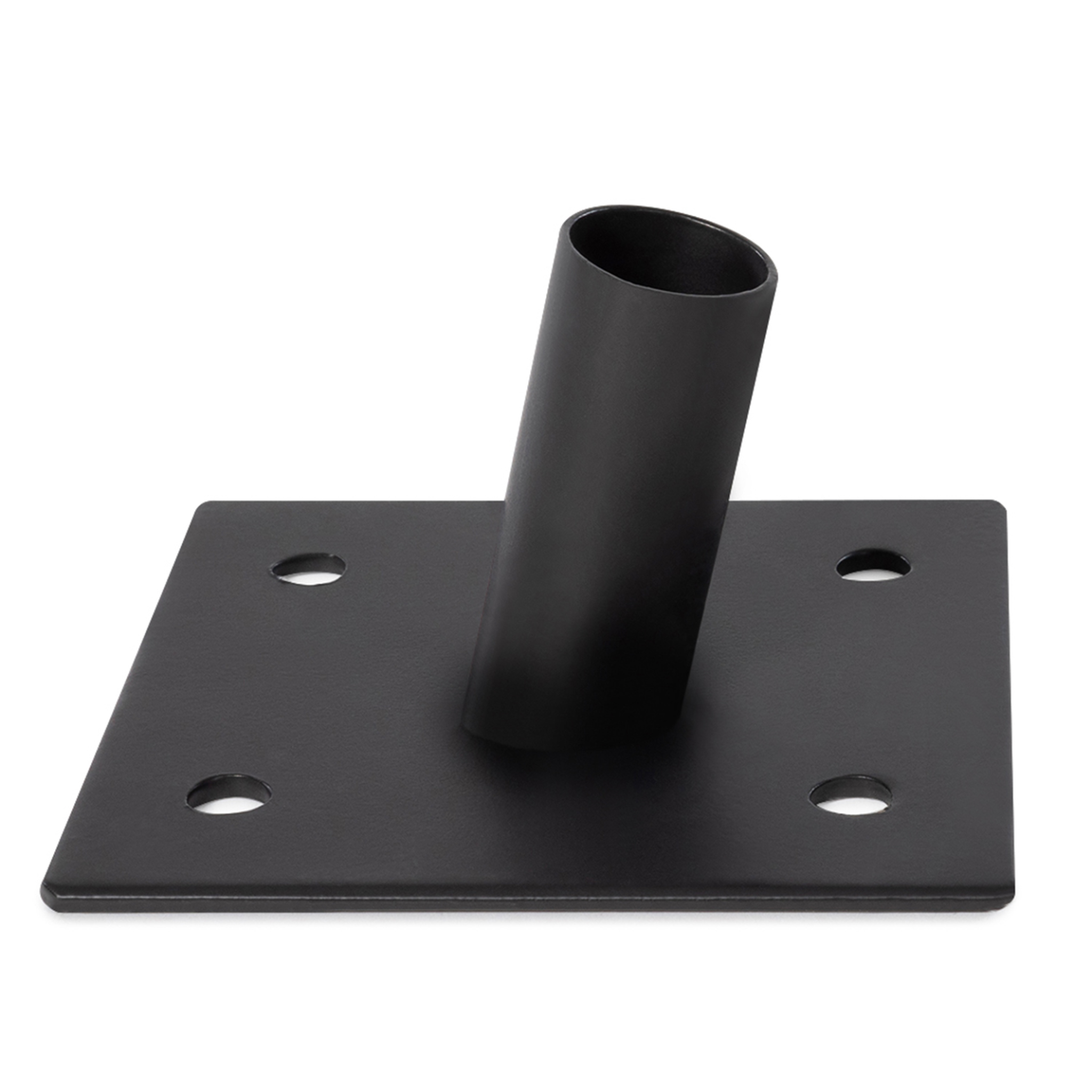 Voir la diapositive 5 : ID MARKET Lot de 2 mâts de fixation pour voile d'ombrage h.220 cm poteaux et bases acier