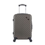 BLUESTAR BLUESTAR - Valise Cabine CITE 55 cm 4 Roues. Coloris disponibles : Gris, Rose, Vert, Bleu, Noir, Blanc, Beige