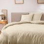 Voir la diapositive 3 : Paris Prix Parure de Lit 3 Pièces  Meline  240x220cm Sable