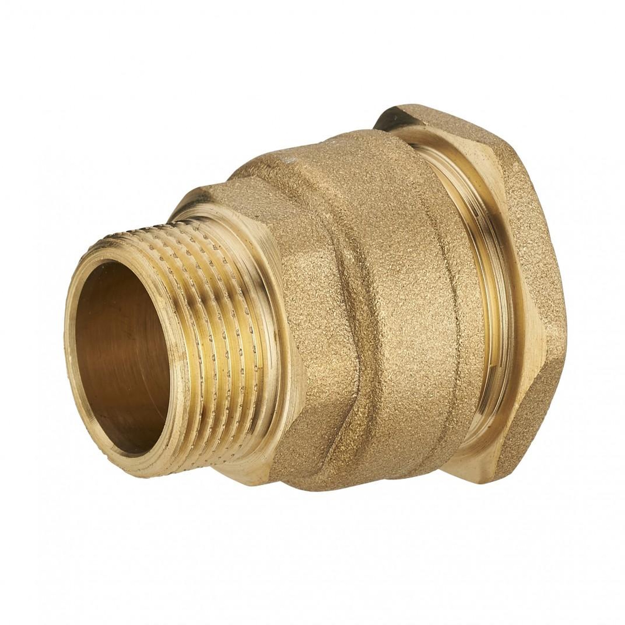 CENTRALE BRICO Raccord M1 à compression laiton D.32 pour tube en polyéthylène