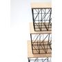 Voir la diapositive 3 : KB8 Lot de 3 tables d'appoint ou tables gigogne en MDF et Métal