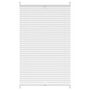 Voir la diapositive 2 : VIDAXL Store plisse 80x150 cm Blanc