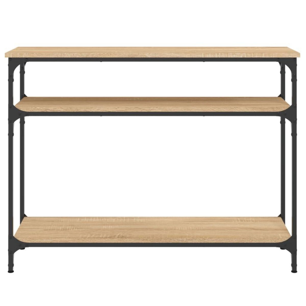 VIDAXL Table console chene sonoma 100x29x75 cm bois d'ingenierie