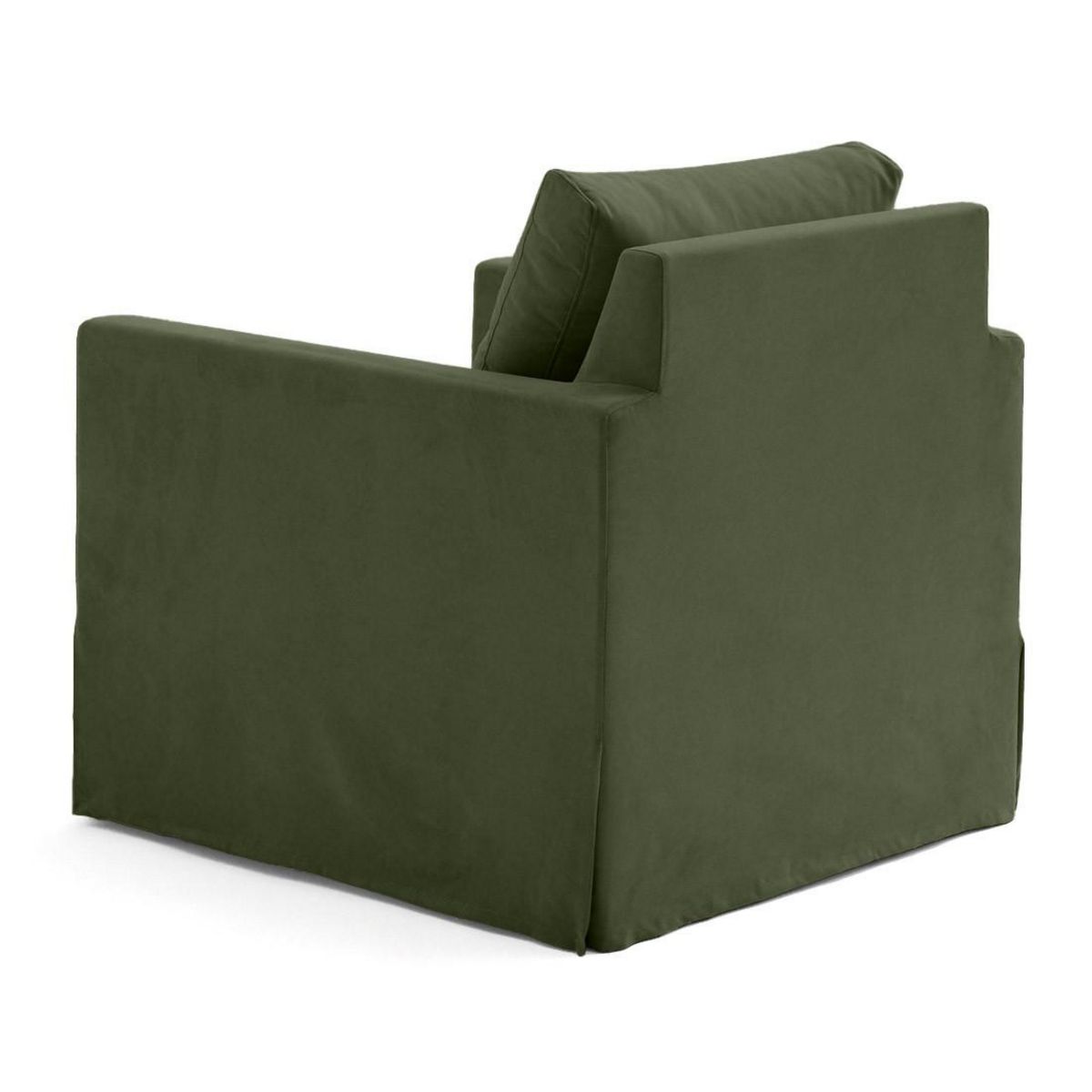 LISA DESIGN Serena - fauteuil déhoussable en tissu