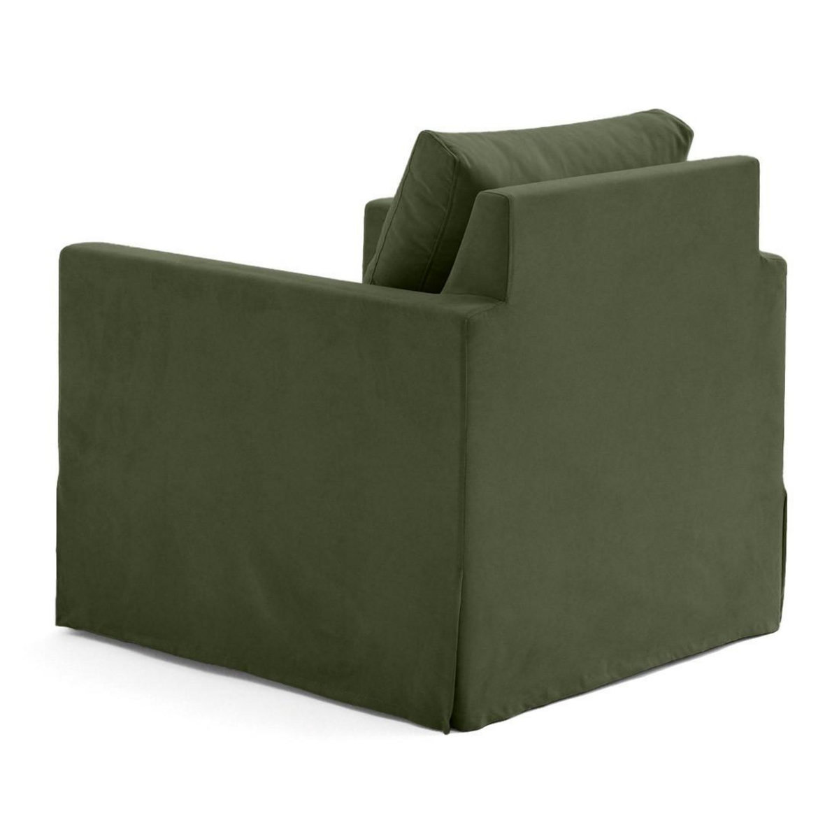 LISA DESIGN Serena - fauteuil déhoussable en tissu