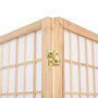 Voir la diapositive 5 : VIDAXL Cloison de separation pliable 3 panneaux 120x170 cm